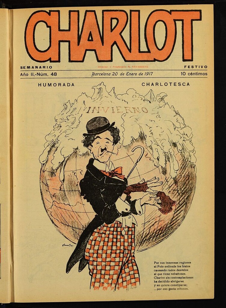 Miniatura de Charlot: semanario festivo del 20 de enero de 1917, nº 48