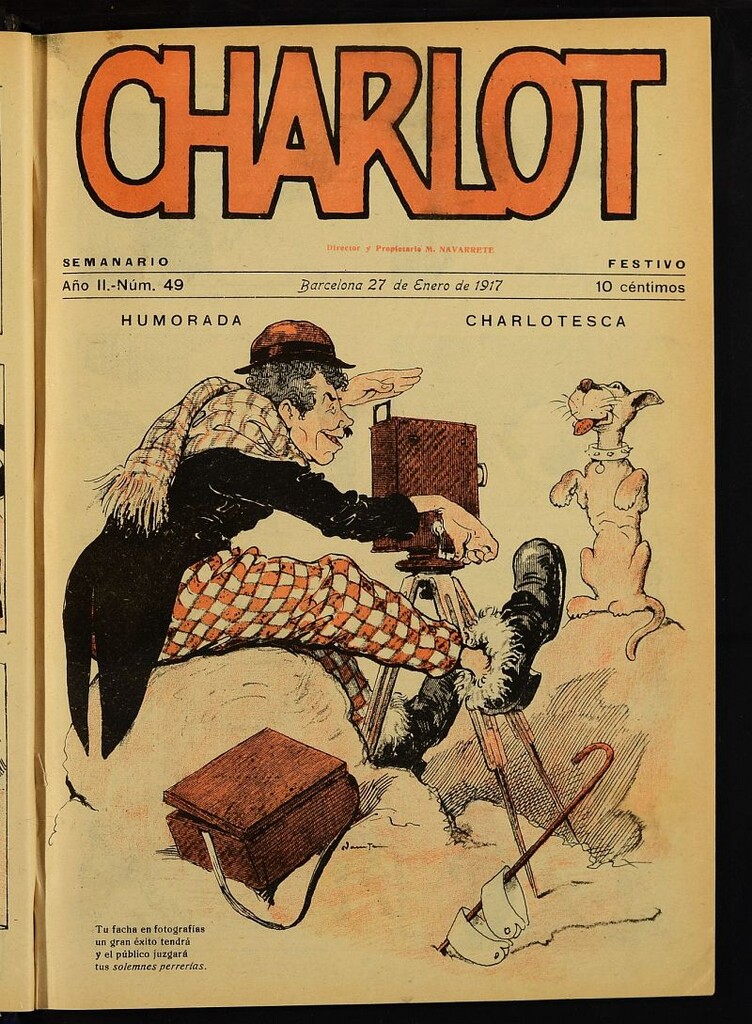 Miniatura de Charlot: semanario festivo del 27 de enero de 1917, nº 49