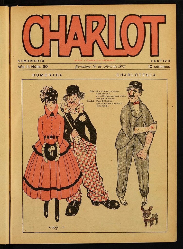Miniatura de Charlot: semanario festivo del 14 de abril de 1917, nº 60