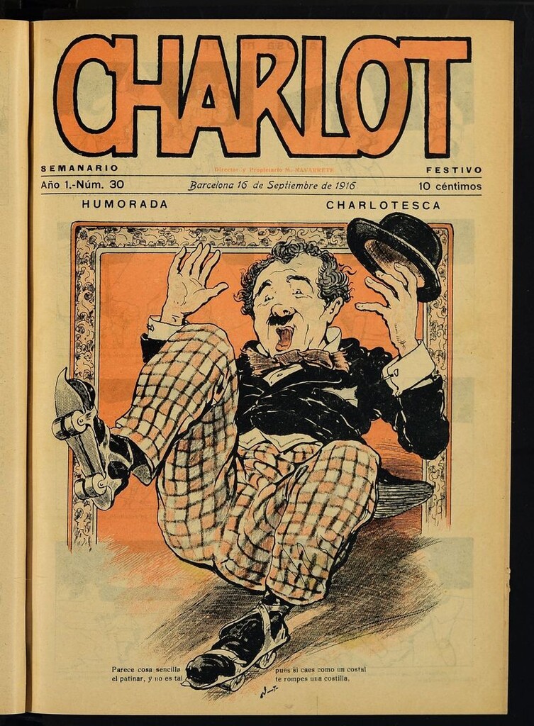 Miniatura de Charlot: semanario festivo del 16 de septiembre de 1916, nº 30
