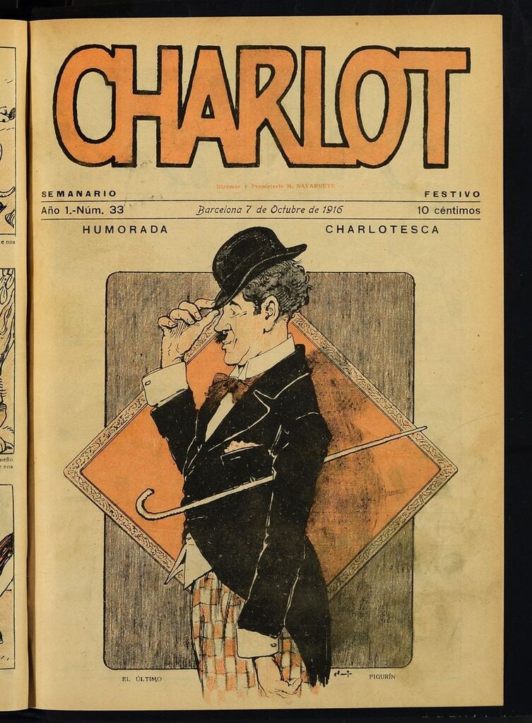 Miniatura de Charlot: semanario festivo del 7 de octubre de 1916, nº 33