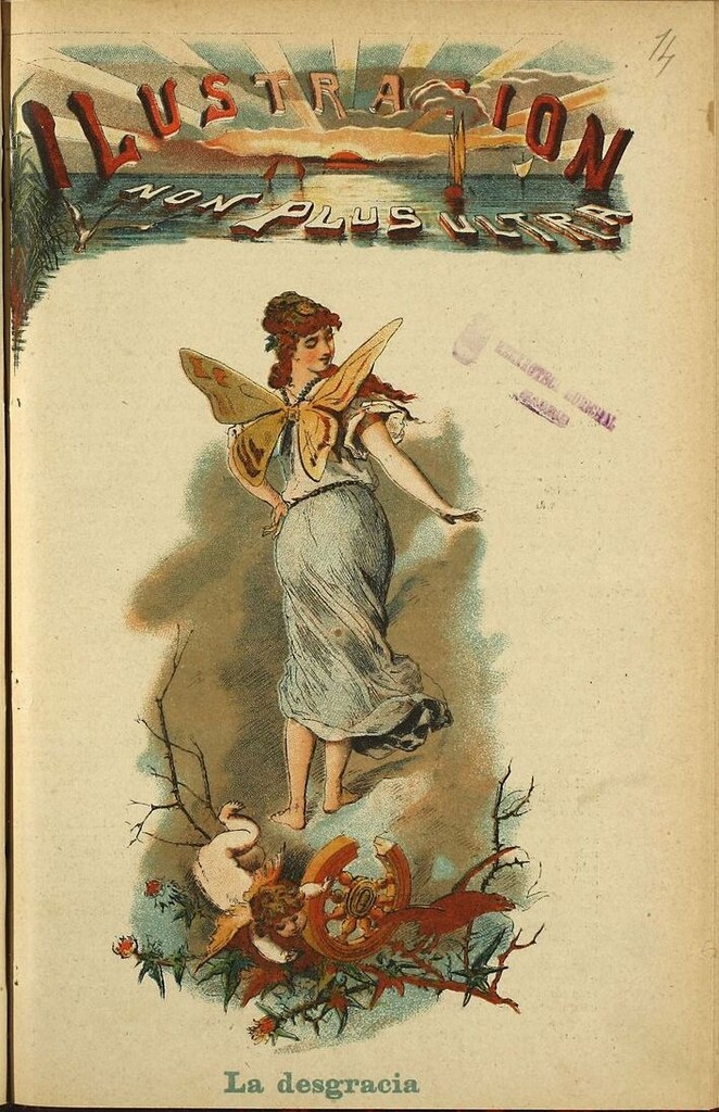 Miniatura de Ilustración Non Plus Ultra del 9 de diciembre de 1886