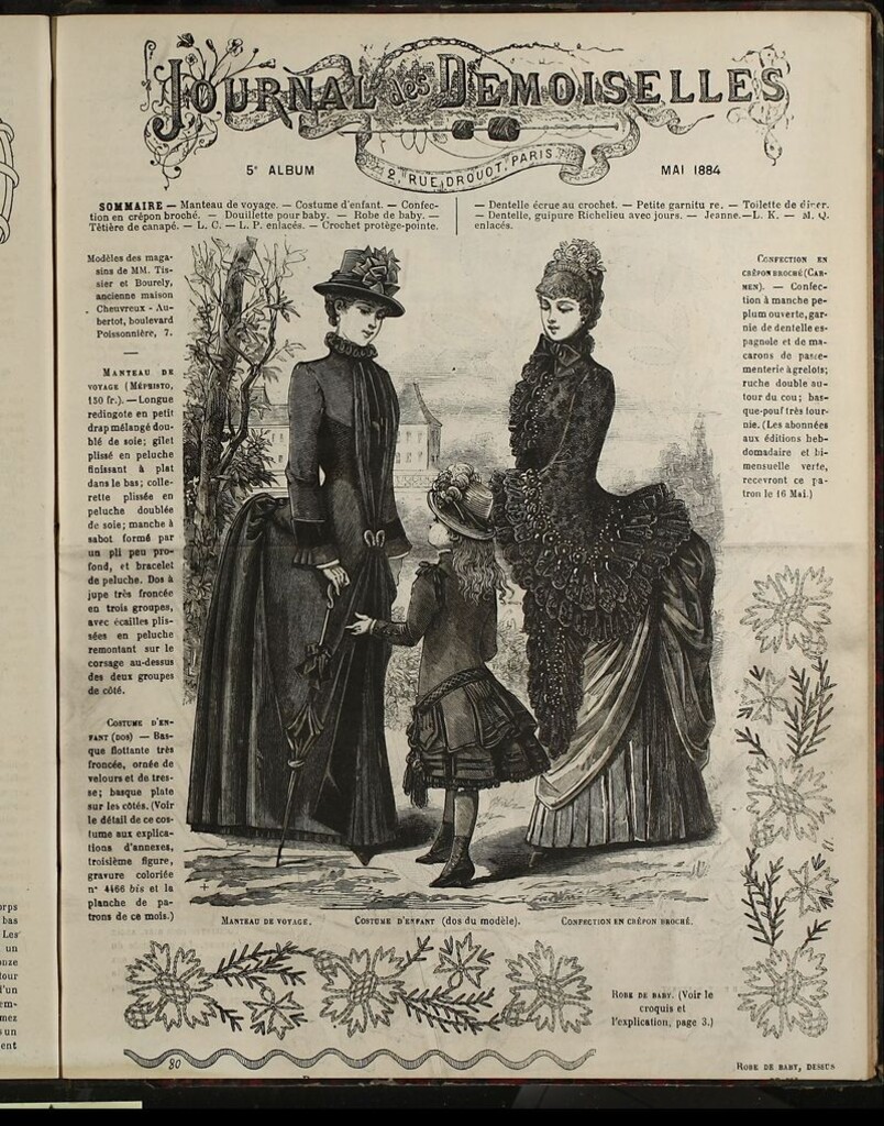 Miniatura de Journal des Demoiselles Album de Mayo de 1884