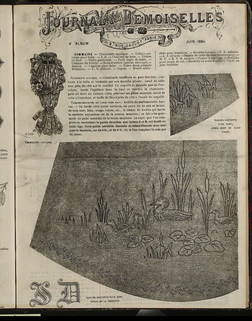 Miniatura de Journal des Demoiselles Album de Junio de 1884