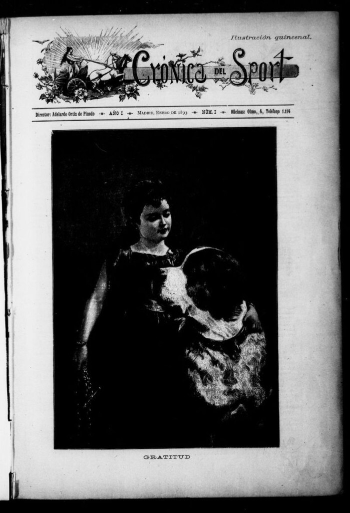 Miniatura de Crónica del Sport de la primera quincena de enero de 1893, nº 1