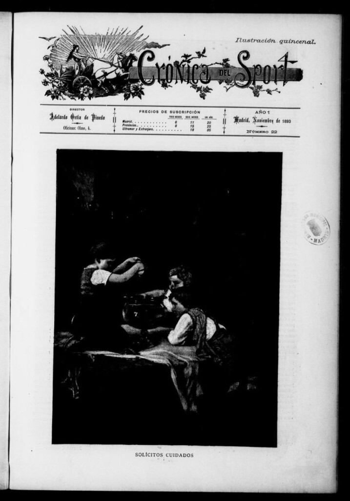 Miniatura de Crónica del Sport de la segunda quincena de noviembre de 1893, nº 22