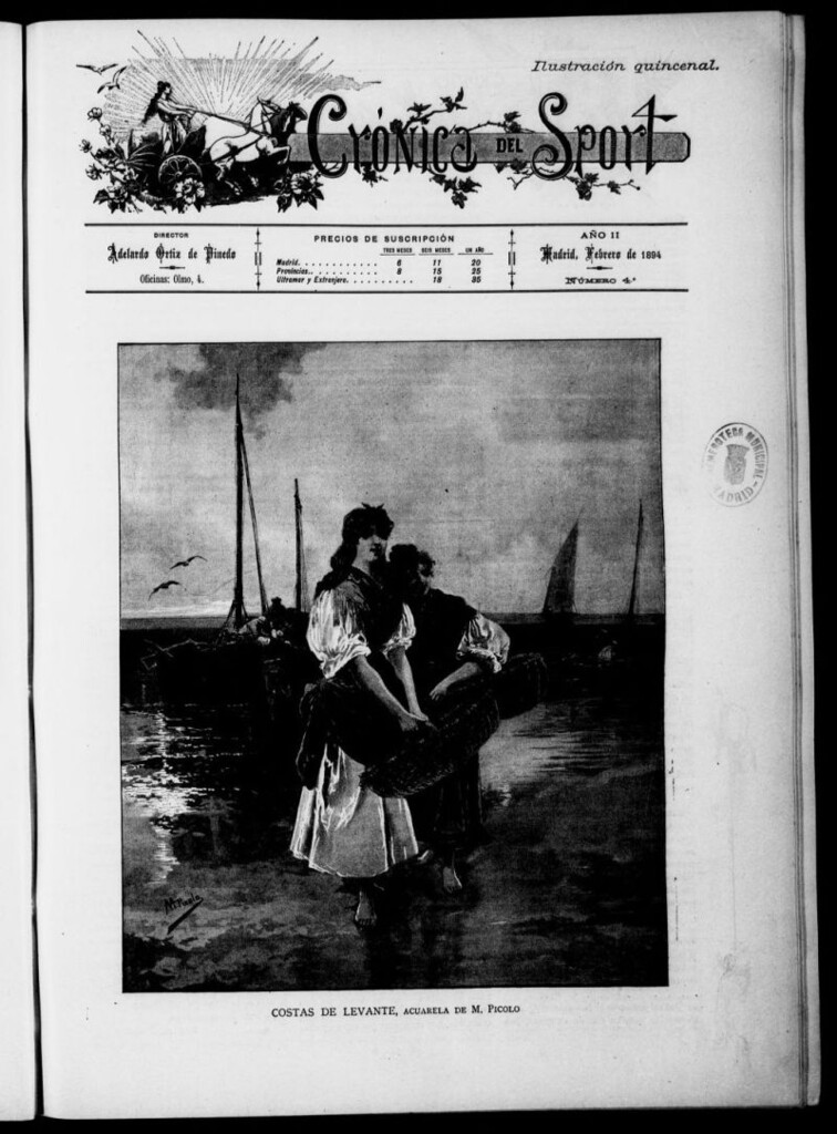 Miniatura de Crónica del Sport de la segunda quincena de febrero de 1894, nº 4