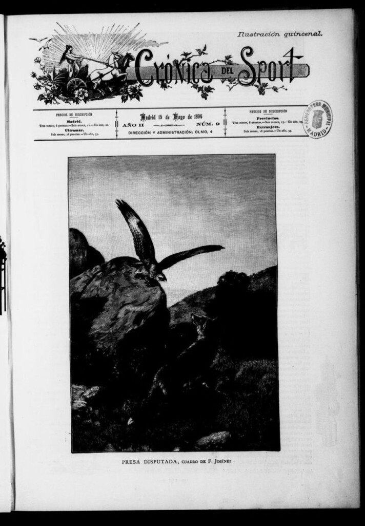 Miniatura de Crónica del Sport de la primera quincena de mayo de 1894, nº 9