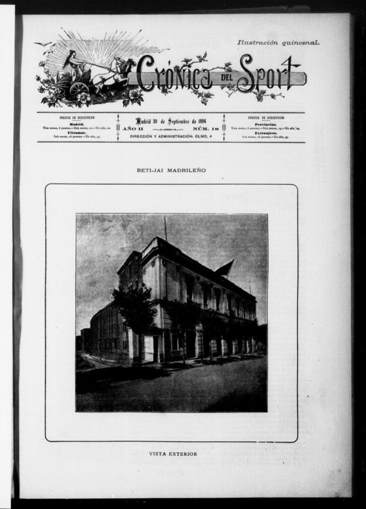 Miniatura de Crónica del Sport de la segunda quincena de septiembre de 1894, nº 18
