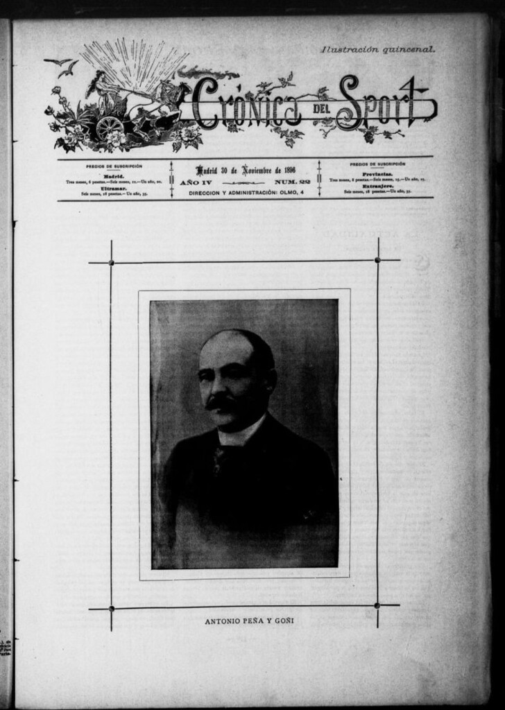 Miniatura de Crónica del Sport de la segunda quincena de noviembre de 1896, nº 22