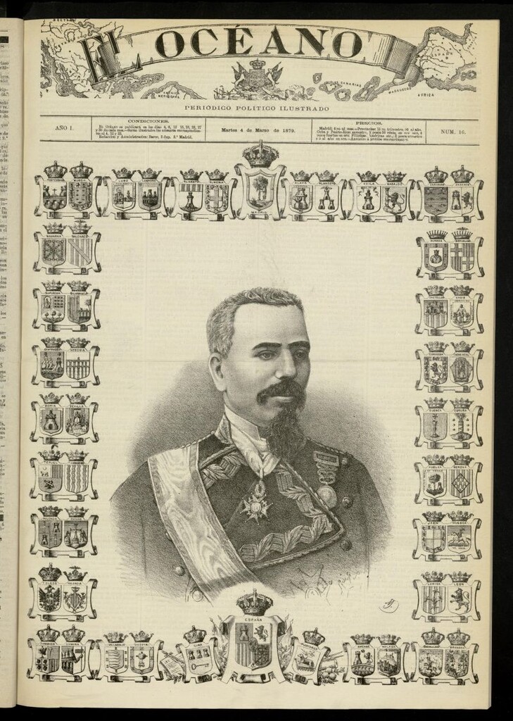 Miniatura de El Océano: periódico político ilustrado del 4 de marzo de 1879, nº 16