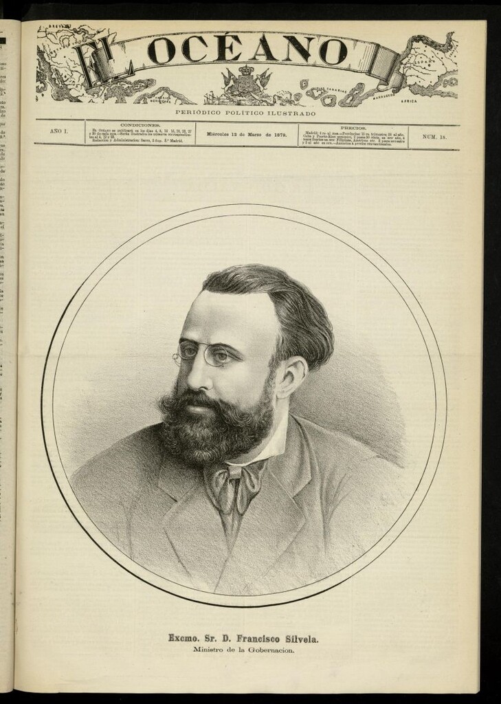 Miniatura de El Océano: periódico político ilustrado del 12 de marzo de 1879, nº 18