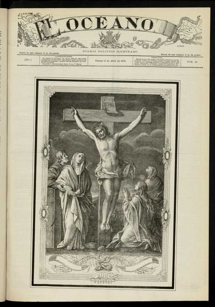 Miniatura de El Océano: periódico político ilustrado del 11 de abril de 1879, nº 33