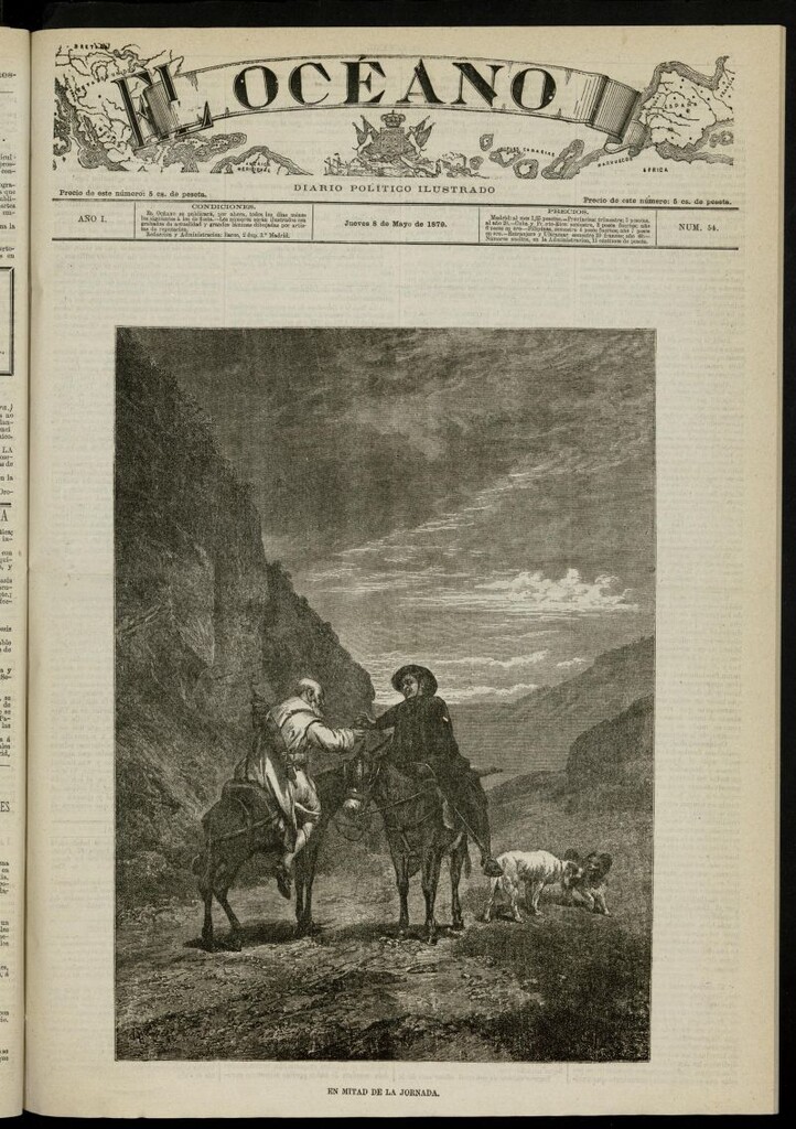 Miniatura de El Océano: periódico político ilustrado del 8 de mayo de 1879, nº 54
