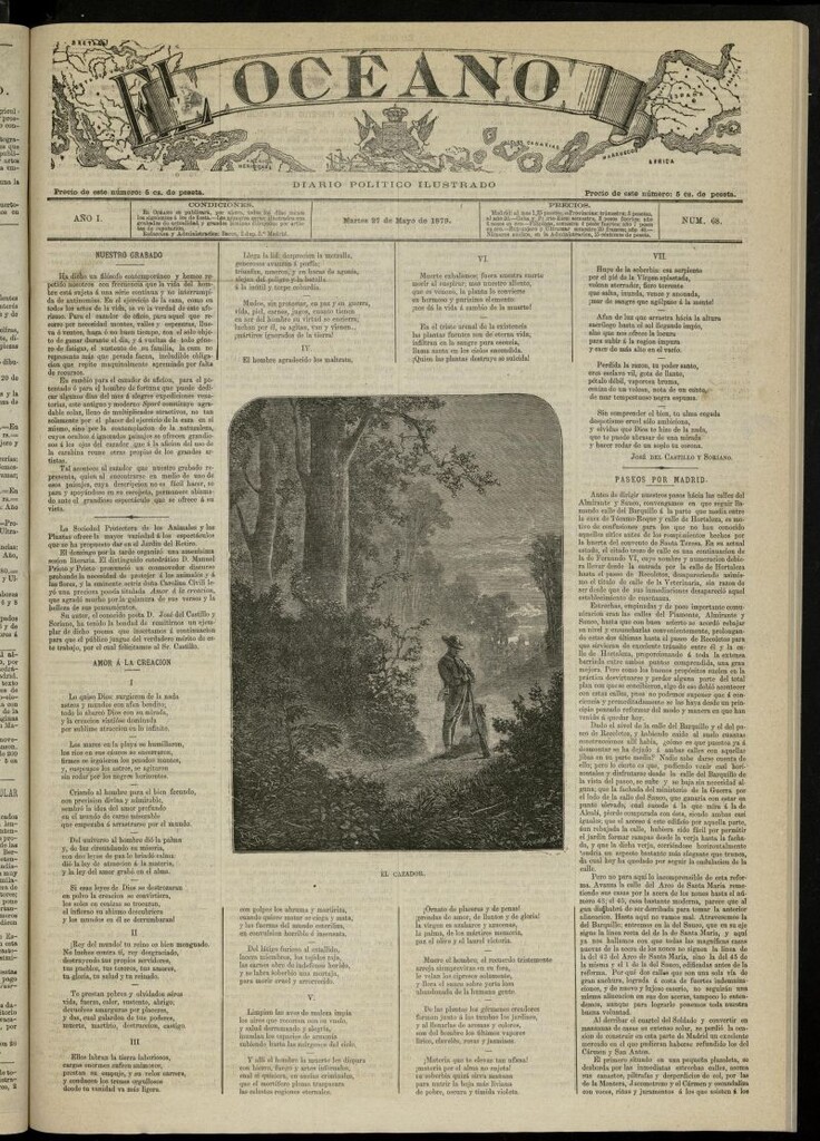 Miniatura de El Océano: periódico político ilustrado del 27 de mayo de 1879, nº 68