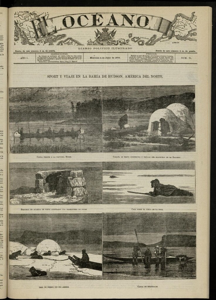 Miniatura de El Océano: periódico político ilustrado del 4 de junio de 1879, nº 75