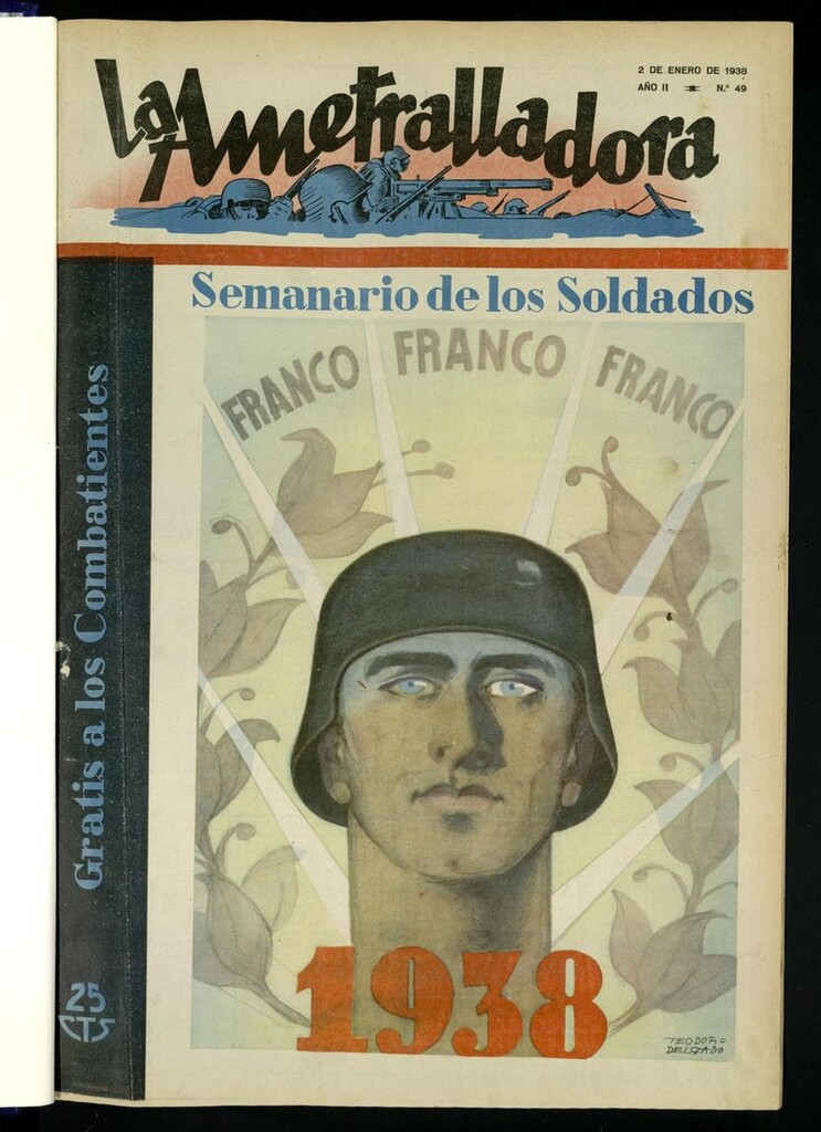 Miniatura de La Ametralladora (Salamanca) del 2 de enero de 1938, nº 49