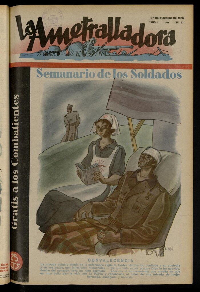 Miniatura de La Ametralladora (Salamanca) del 27 de febrero de 1938, nº 57