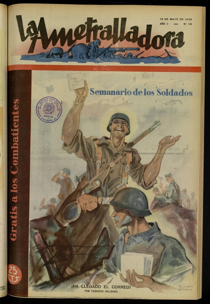 Miniatura de La Ametralladora (Salamanca) del 15 de mayo de 1938, nº 68