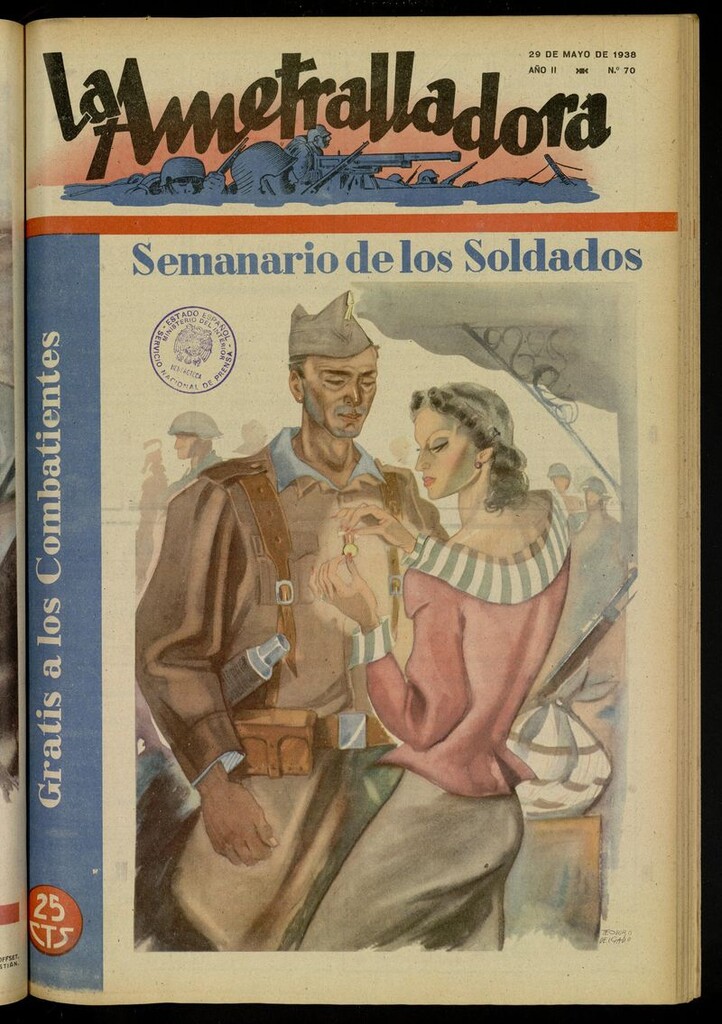 Miniatura de La Ametralladora (Salamanca) del 29 de mayo de 1938, nº 70