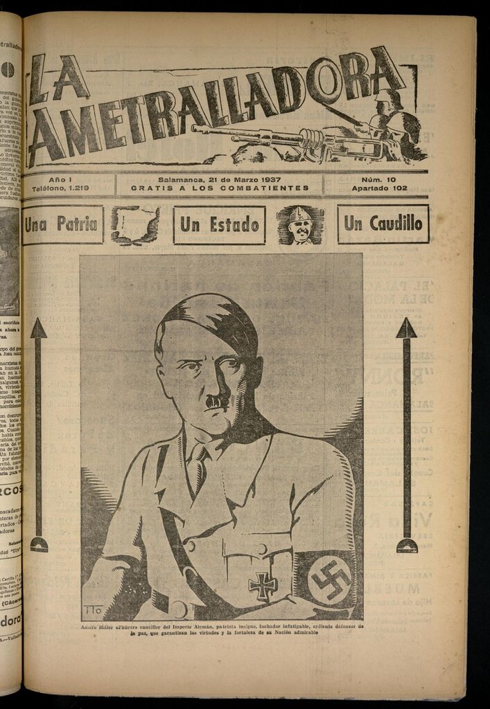 Miniatura de La Ametralladora (Salamanca) del 21 de marzo de 1937, nº 10