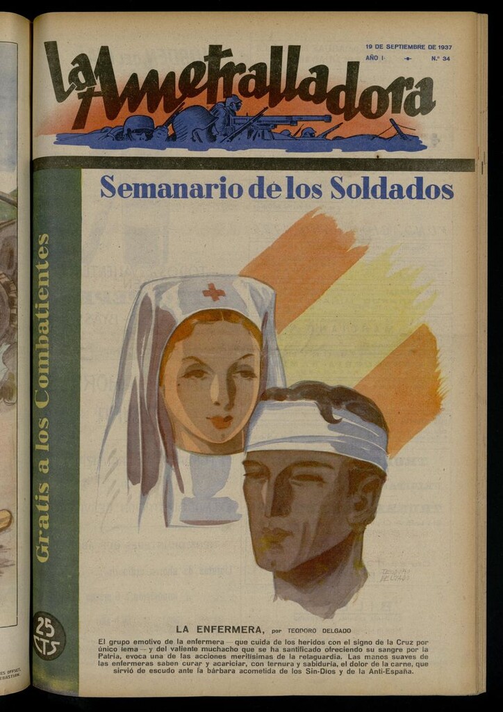 Miniatura de La Ametralladora (Salamanca) del 19 de septiembre de 1937, nº 34
