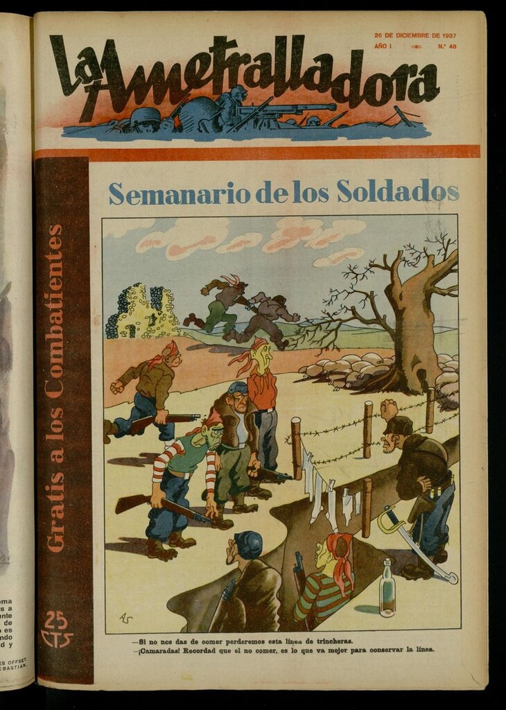 Miniatura de La Ametralladora (Salamanca) del 26 de diciembre de 1937, nº 48