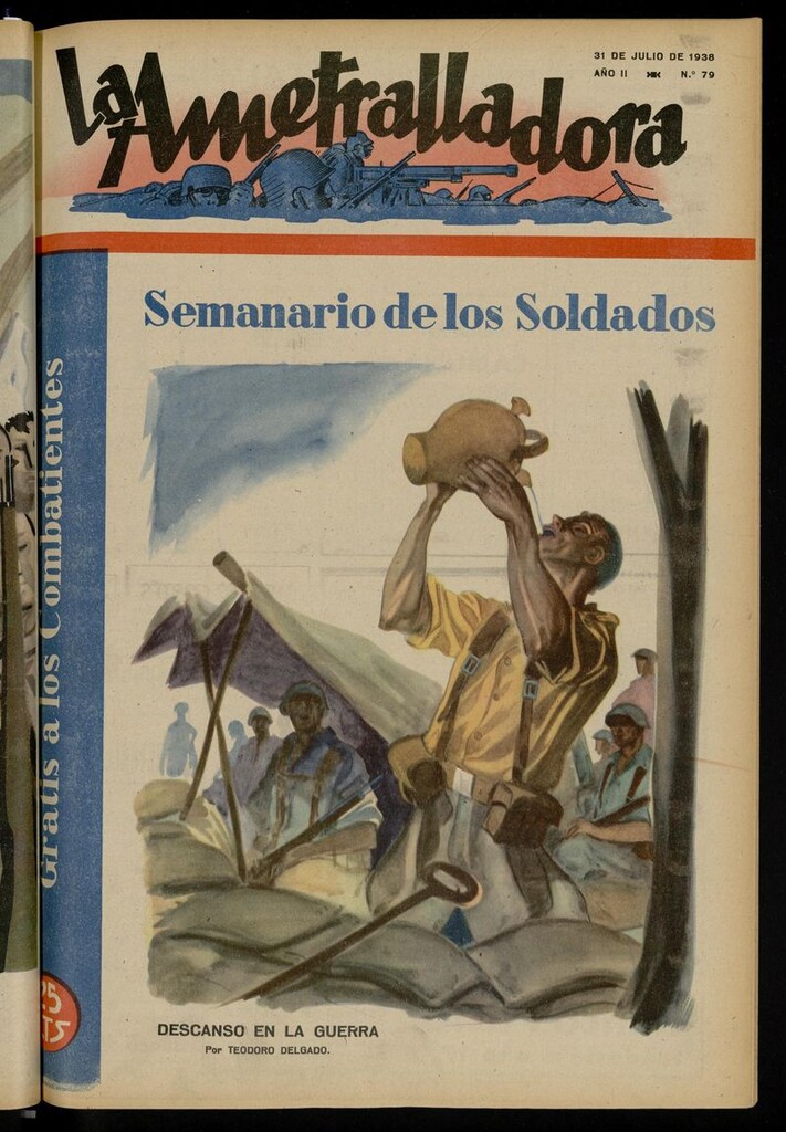 Miniatura de La Ametralladora (Salamanca) del 31 de julio de 1938, nº 79