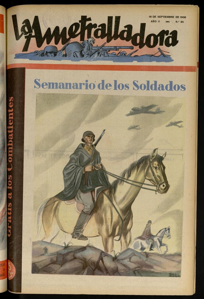 Miniatura de La Ametralladora (Salamanca) del 18 de septiembre de 1938, nº 86