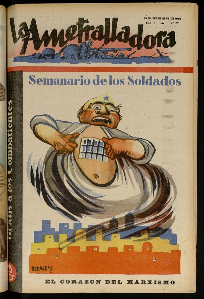 Miniatura de La Ametralladora (Salamanca) del 25 de septiembre de 1938, nº 87