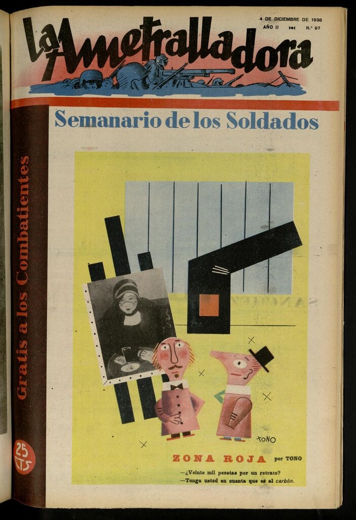Miniatura de La Ametralladora (Salamanca) del 4 de diciembre de 1938, nº 97