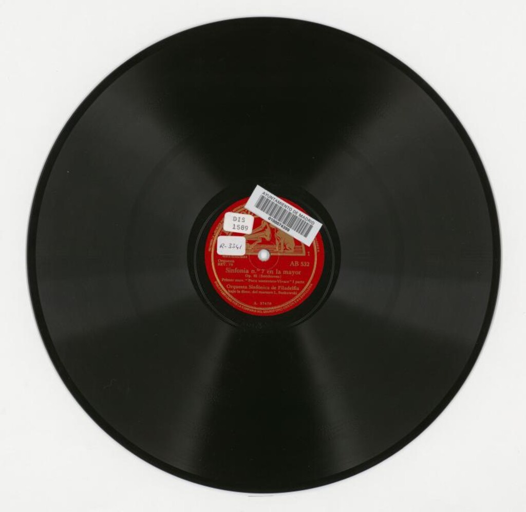 Miniatura de Sinfonía nº 7 en la mayor, op. 92