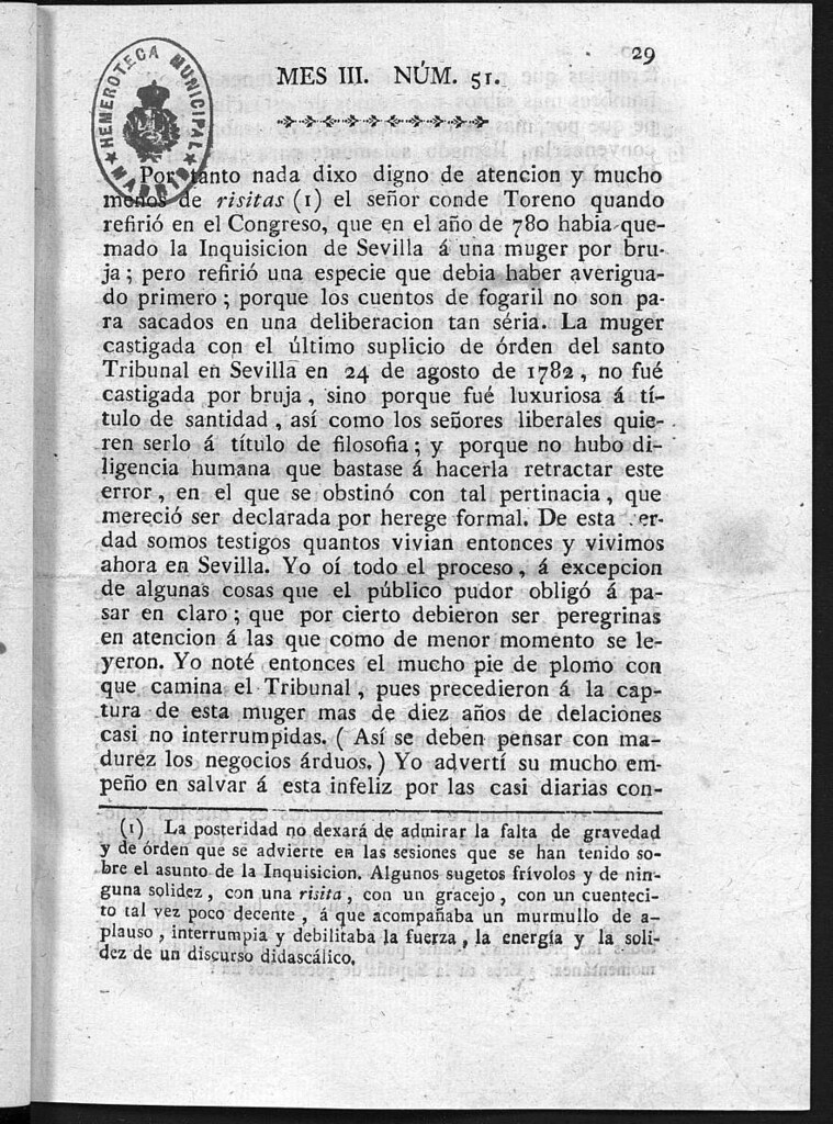 Miniatura de Guerrilleros por la Religión, la Patria, y el Rey, o diario-polémico-religioso de La Coruña. Número 51