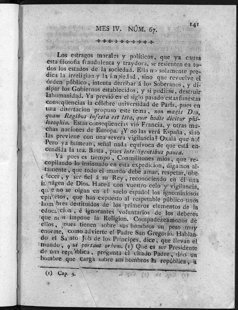 Miniatura de Guerrilleros por la Religión, la Patria, y el Rey, o diario-polémico-religioso de La Coruña. Número 67