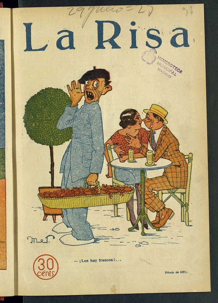 Miniatura de La Risa: semanario humoristico del 29 de julio de 1923, nº 37