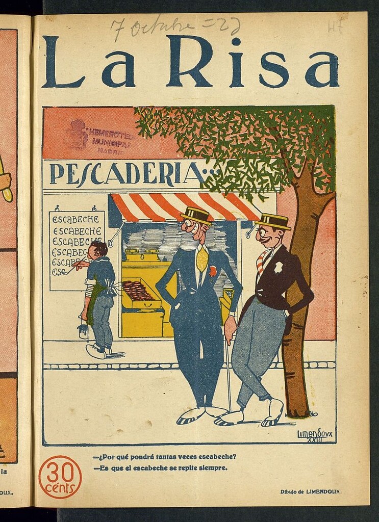 Miniatura de La Risa: semanario humoristico del 7 de octubre de 1923, nº 47