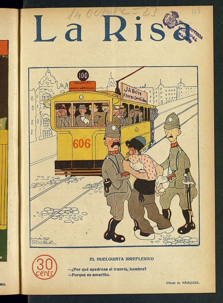 Miniatura de La Risa: semanario humoristico del 14 de octubre de 1923, nº 48