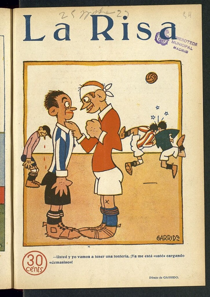 Miniatura de La Risa: semanario humoristico del 25 de noviembre de 1923, nº 54