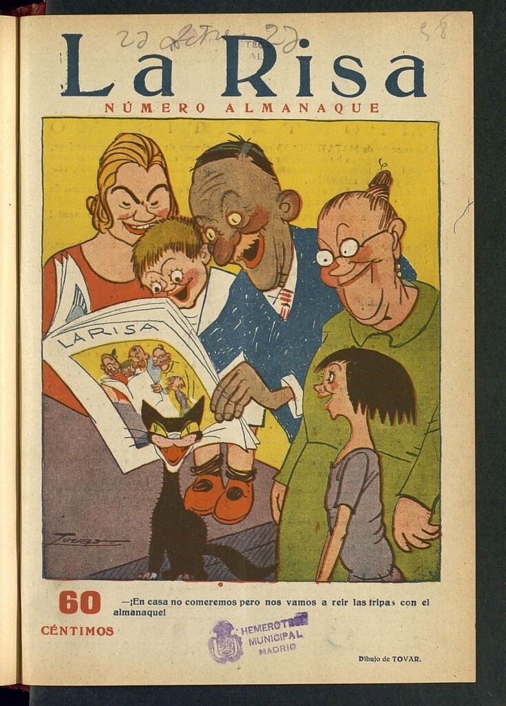 Miniatura de La Risa: semanario humoristico del 23 de diciembre de 1923, nº 58