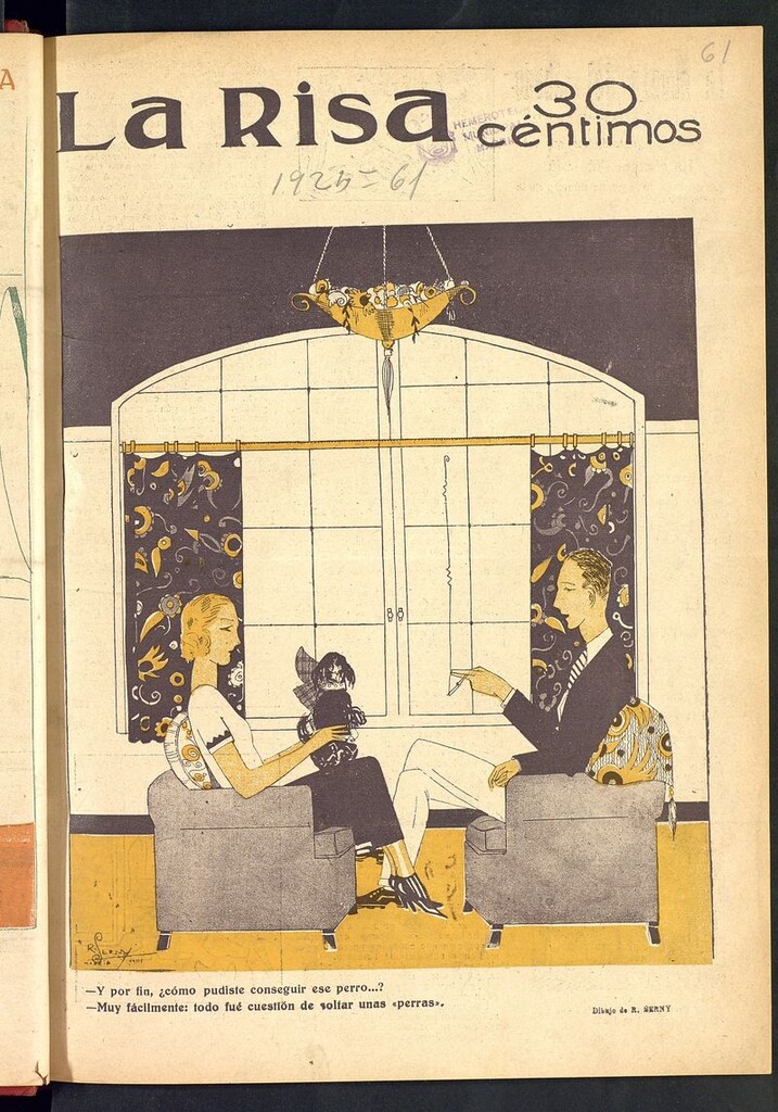 Miniatura de La Risa: semanario humorístico del 13 de enero de 1924, nº 61