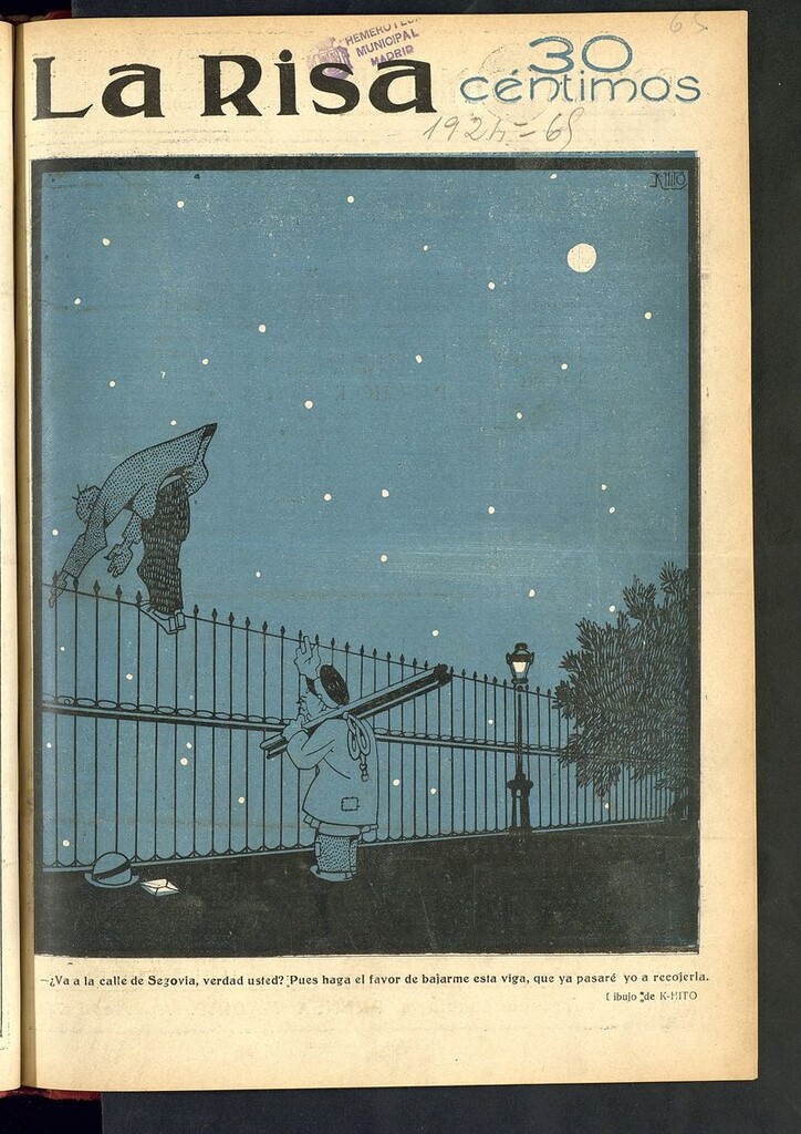 Miniatura de La Risa: semanario humorístico del 3 de febrero [sic] de 1924, nº 65