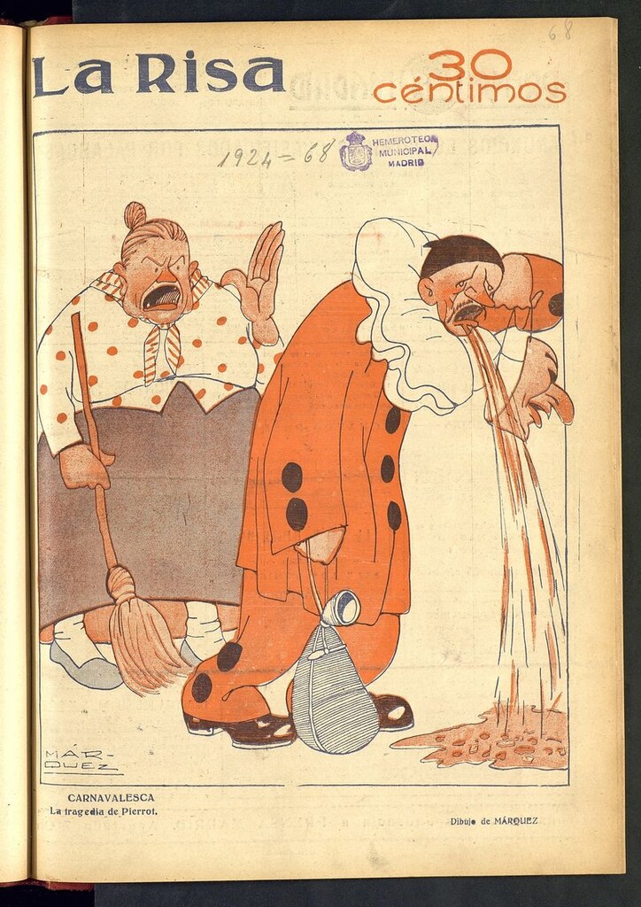 Miniatura de La Risa: semanario humorístico del 2 de marzo de 1924, nº 68