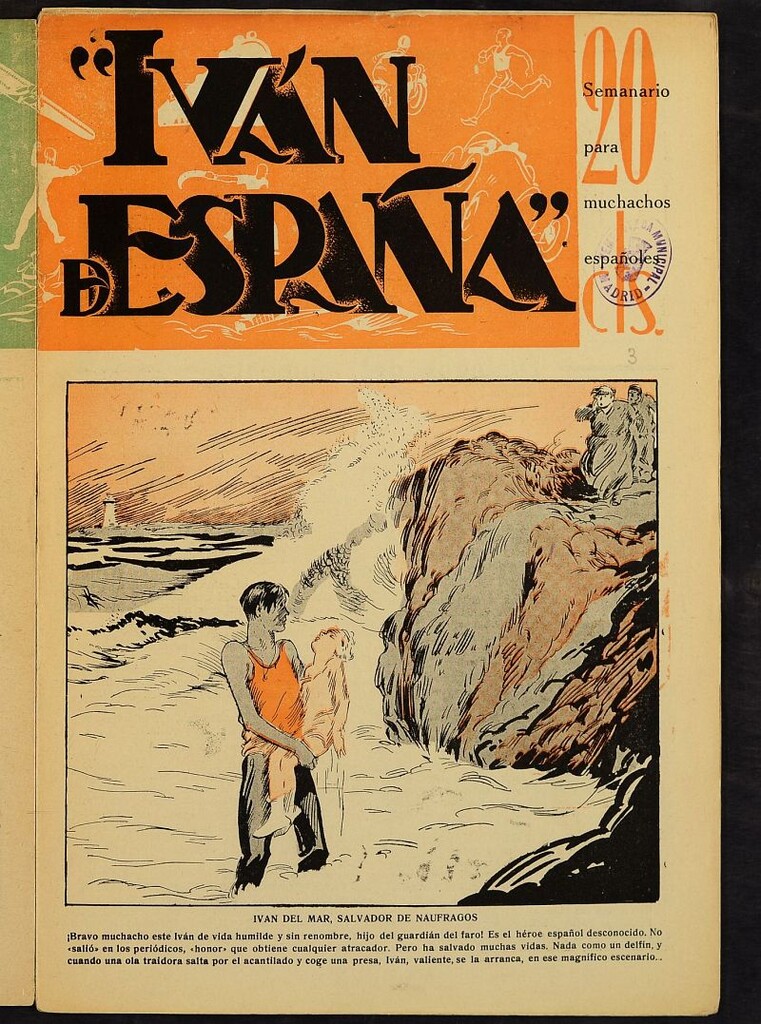 Miniatura de Iván de España : semanario para muchachos españoles del 21 de abril de 1934, nº 3