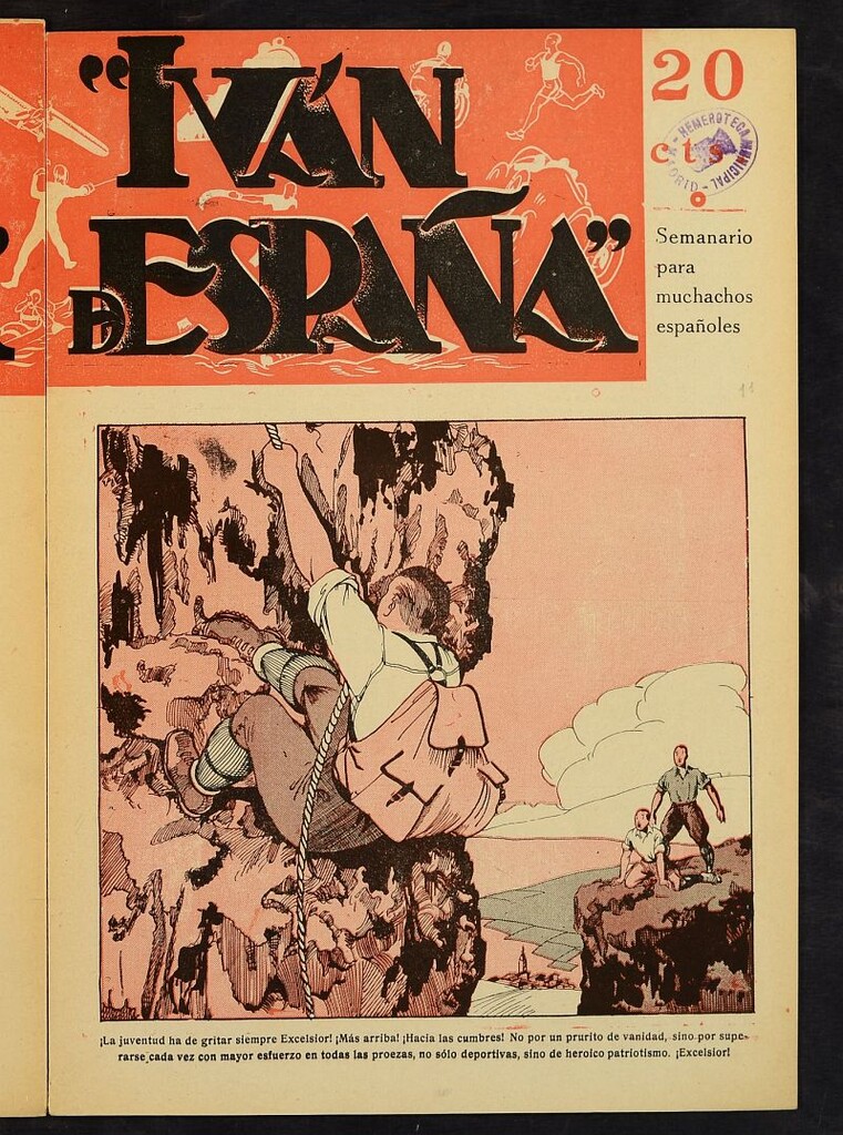 Miniatura de Iván de España : semanario para muchachos españoles del 16 de junio de 1934, nº 11
