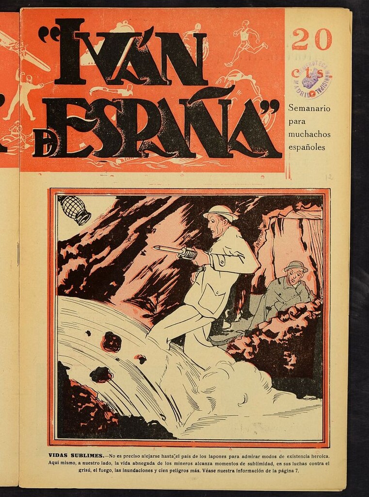 Miniatura de Iván de España : semanario para muchachos españoles del 23 de junio de 1934, nº 12