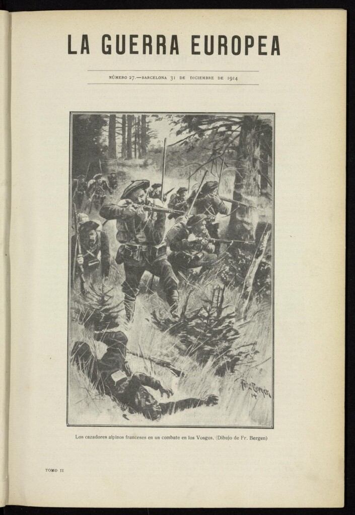 Miniatura de La Guerra Europea del 31 de diciembre de 1914, nº 27