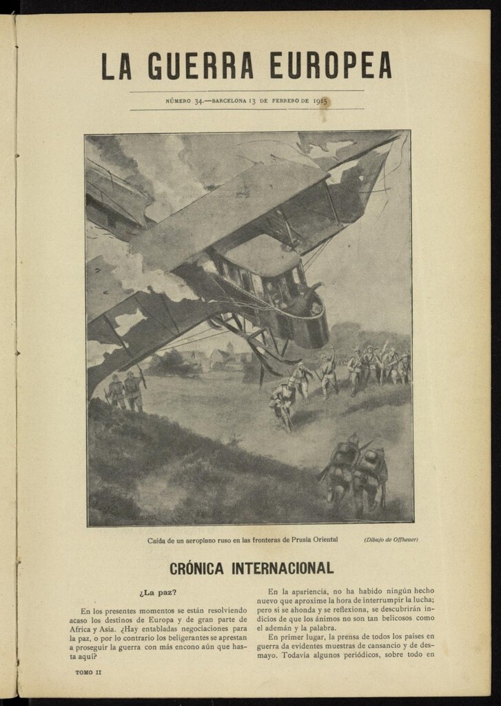 Miniatura de La Guerra Europea del 13 de febrero de 1915, nº 34