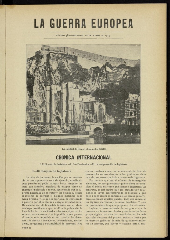 Miniatura de La Guerra Europea del 10 de marzo de 1915, nº 38