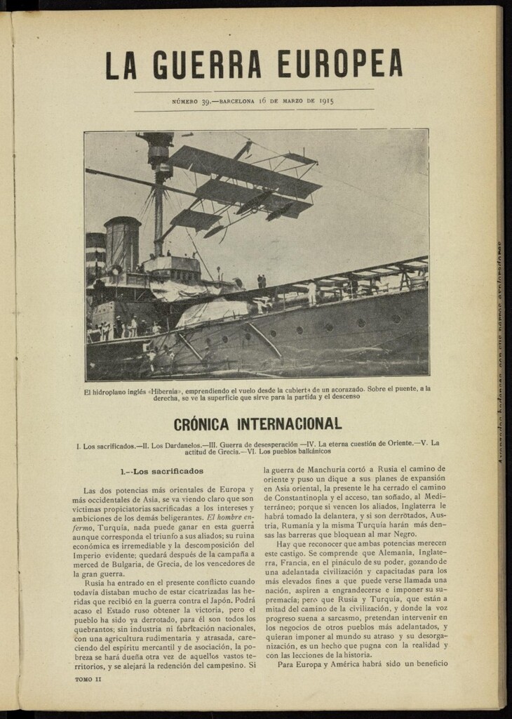 Miniatura de La Guerra Europea del 16 de marzo de 1915, nº 39