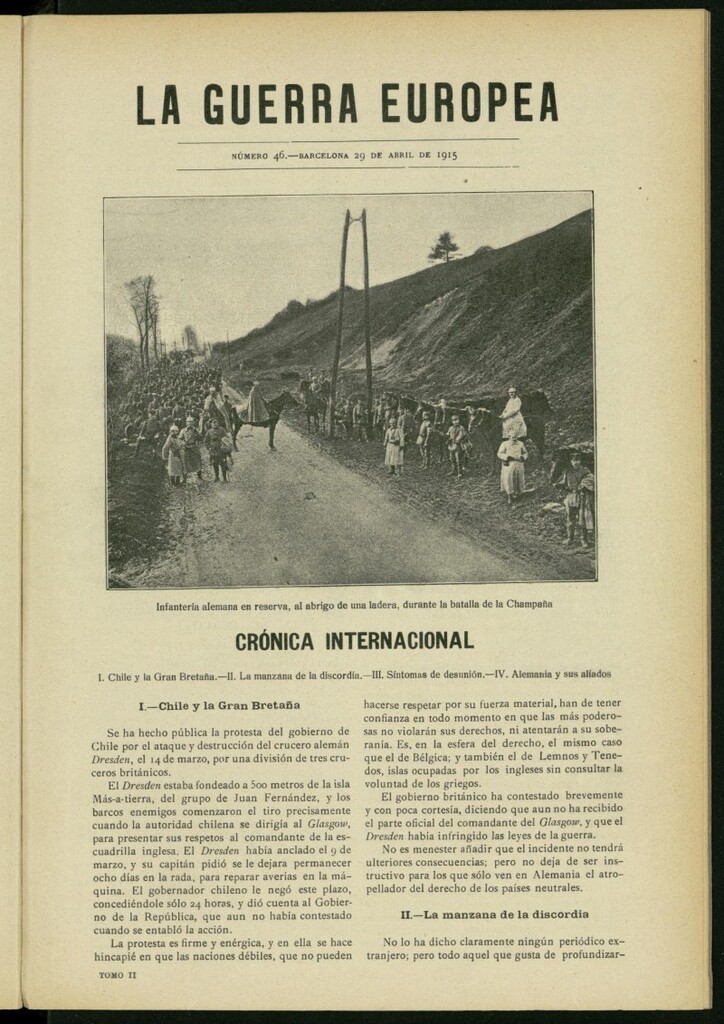 Miniatura de La Guerra Europea del 29 de abril de 1915, nº 46